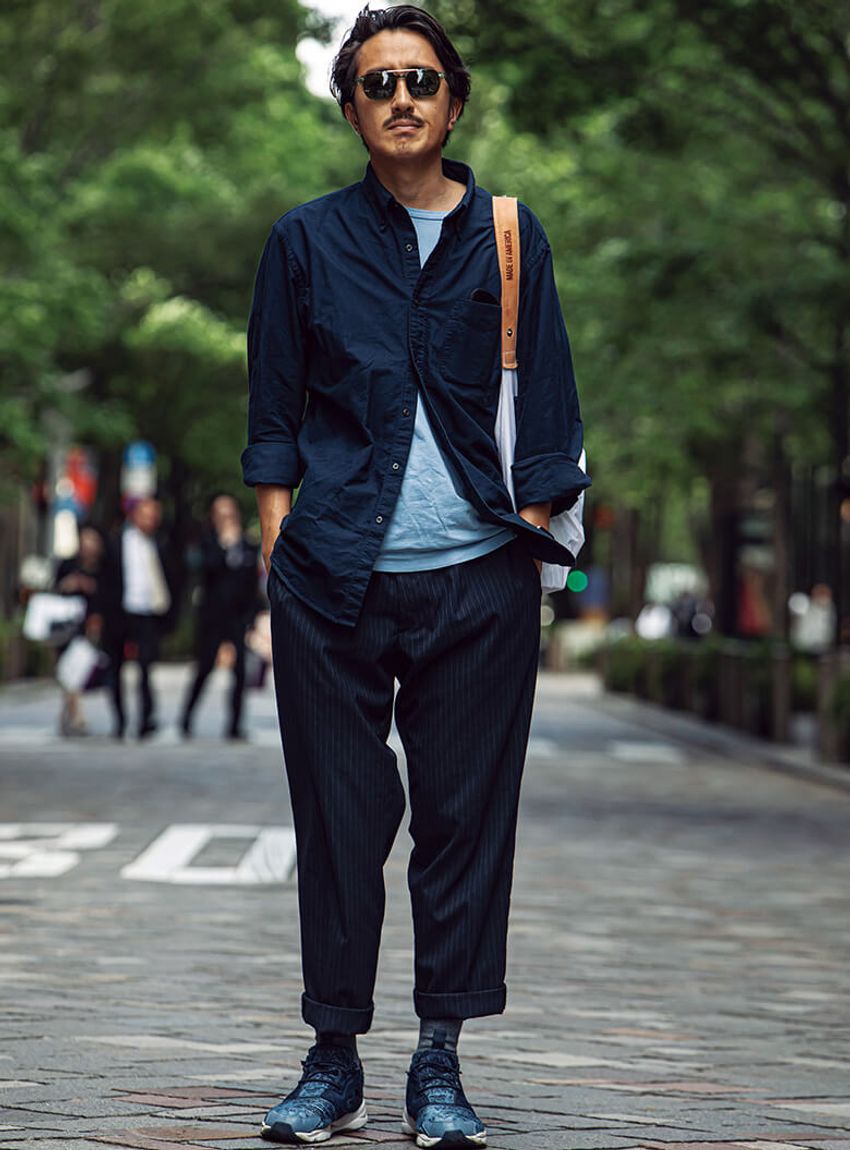 「オールネイビー」は永遠に不滅です。夏に清潔感を求める大人に捧ぐ - 4枚目の画像