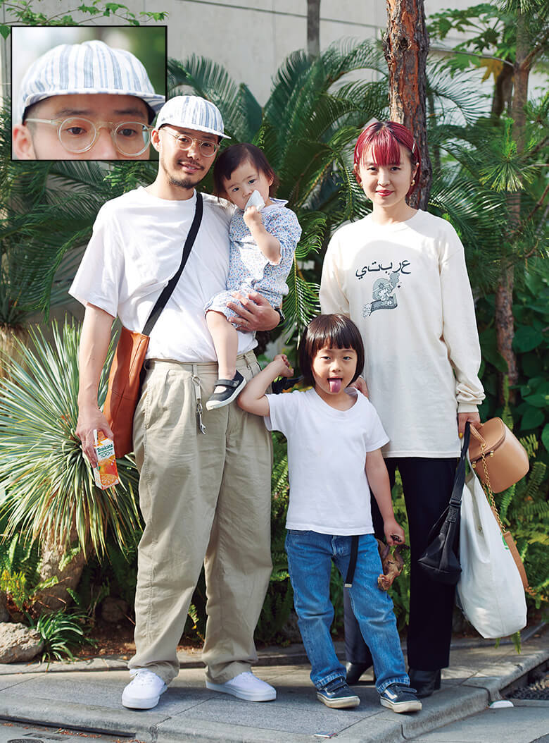 やっぱり今の本命は、クラウンの芯がクタッとしたユル系。仕事はアパレル業界とのこと、さすがにお目が高い。