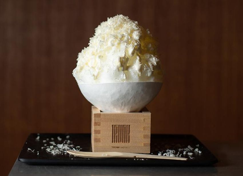 渋谷の真ん中で食べられる天然氷のかき氷は、粋で洒落た大人味 - 2枚目の画像