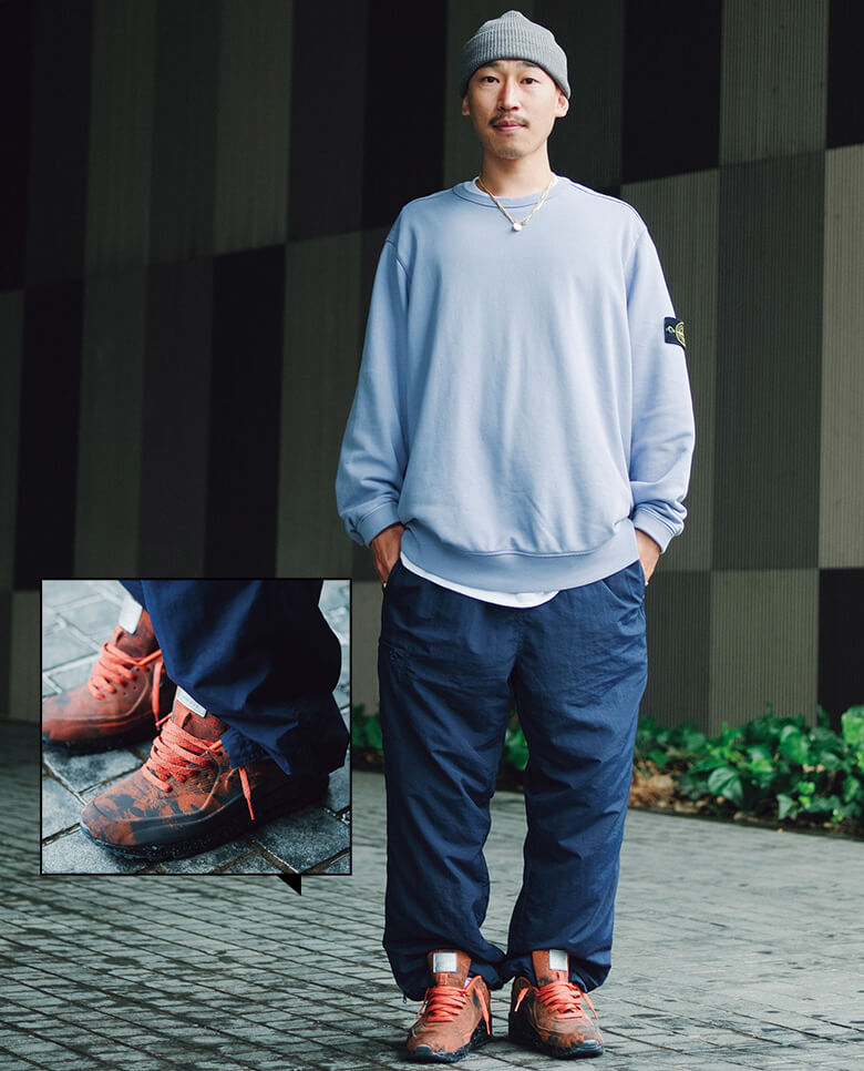 アムステルダムのセレクトショップとナイキのコラボは、その炎のようなグラフィックがインパクト大！