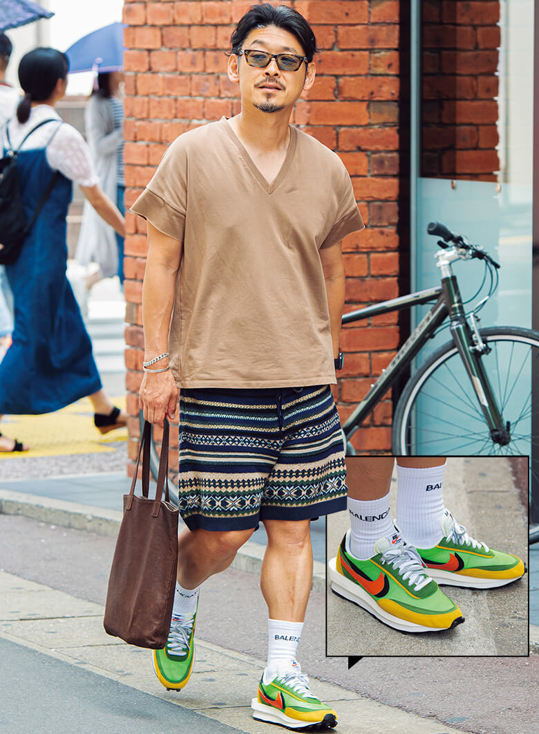 ビビビッと目を引くコラボは、レトロデザインを巧みにリミックス。主役にならないワケがないのだ。