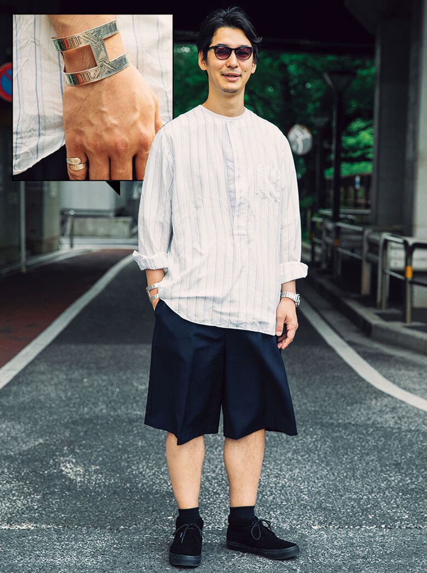 ラフなスタイルの引き締め役は“さりげなくエルメス”に任せてます - 3枚目の画像