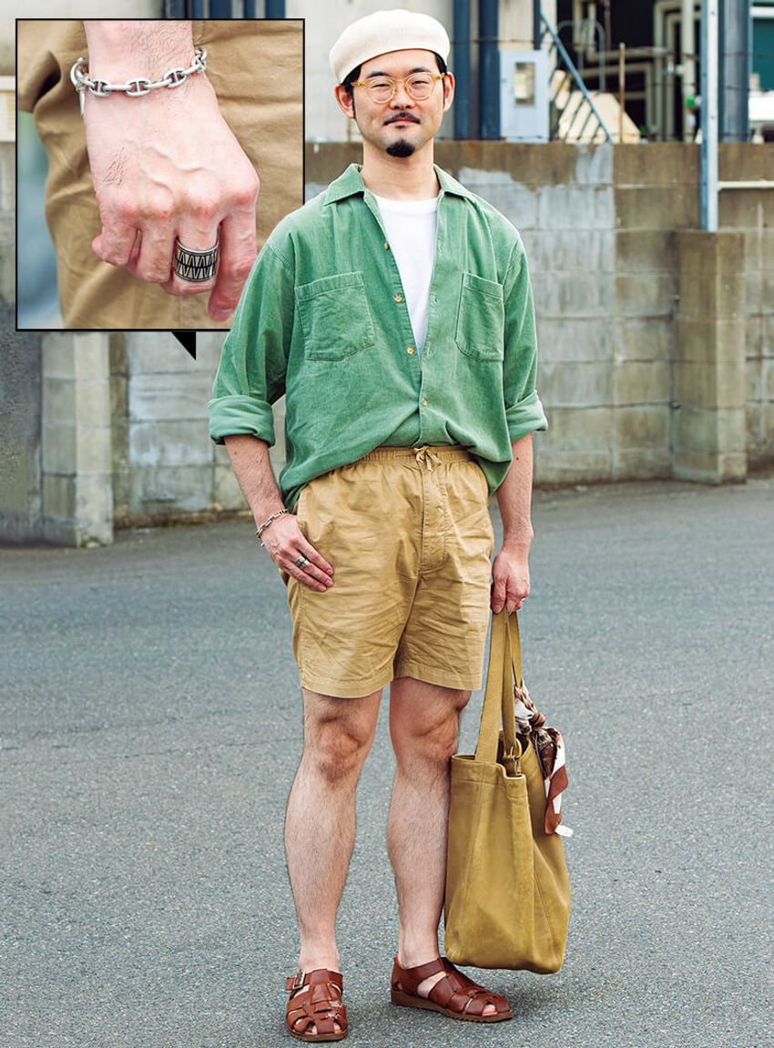 ラフなスタイルの引き締め役は“さりげなくエルメス”に任せてます - 4枚目の画像