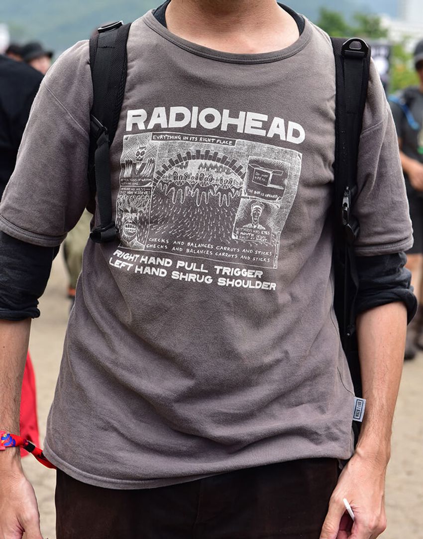 Tシャツ・グランプリ＠フジロック。着用率でみる人気アーティストは？ - 9枚目の画像