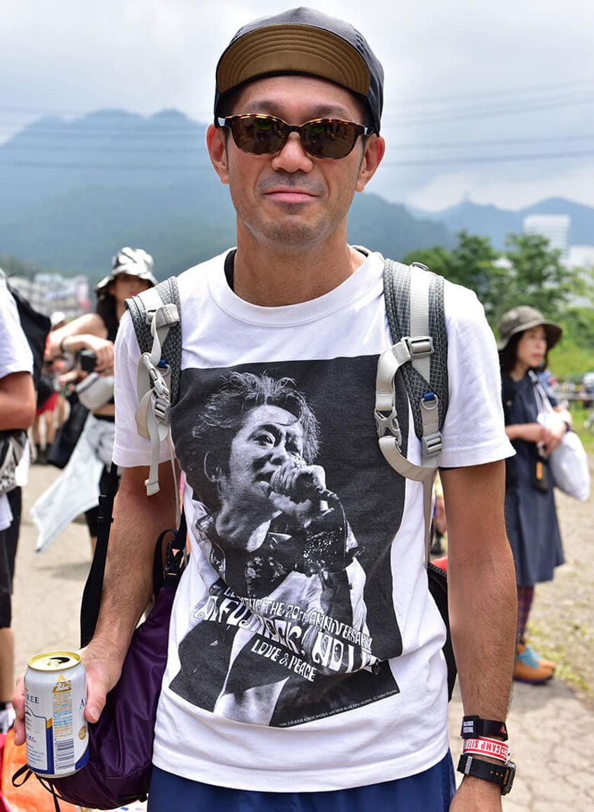 Tシャツ・グランプリ＠フジロック。着用率でみる人気アーティストは？ - 1枚目の画像