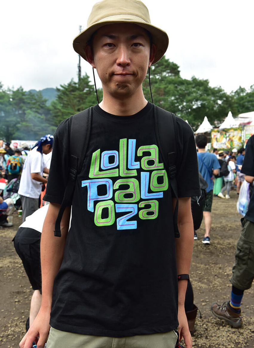 フジロックなのにこのTシャツ？ センスが滲む少数派を9連発 - 1枚目の画像