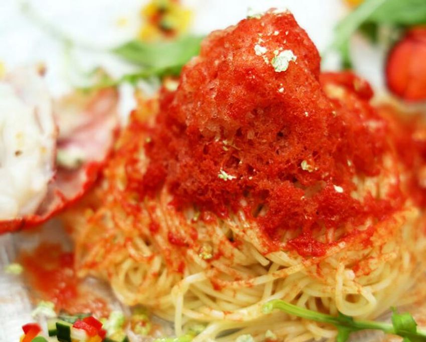 冷製なんてまだヌルい!? 絶品「出汁かき氷」のパスタでクールダウン - 5枚目の画像