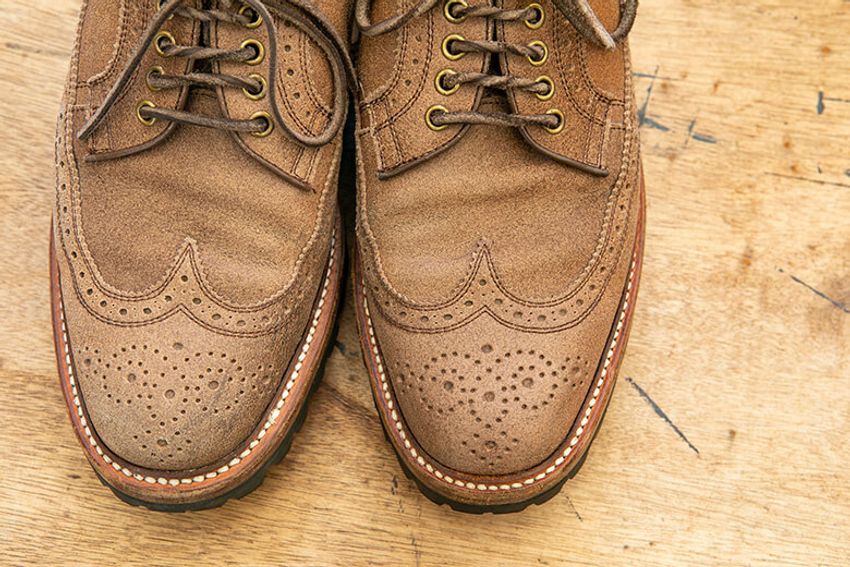 黒ズミが気になるスエード靴、プロの技を覚えればココまで綺麗に！ - 10枚目の画像