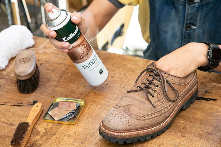 黒ズミが気になるスエード靴、プロの技を覚えればココまで綺麗に！ - 9枚目の画像