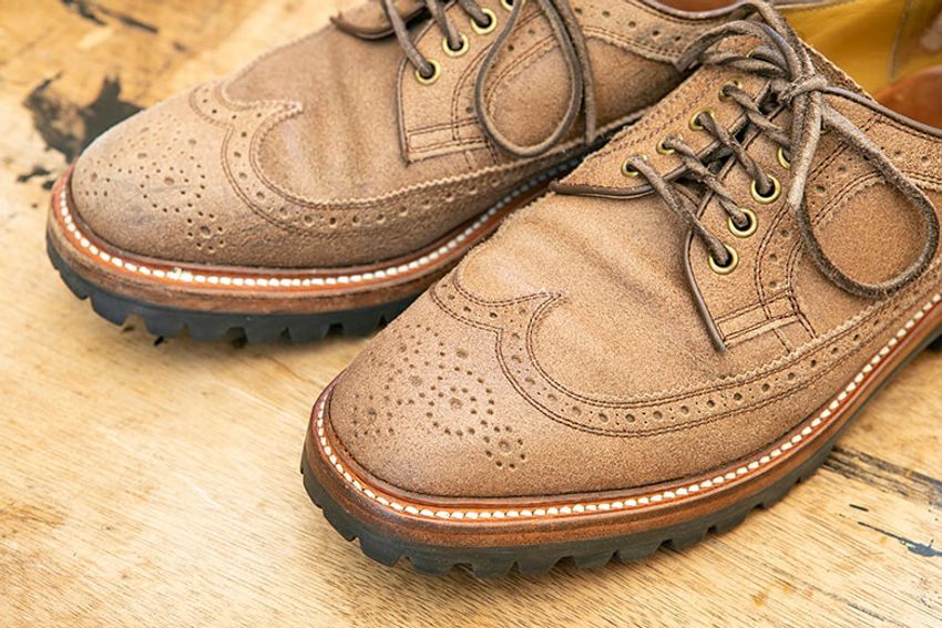 黒ズミが気になるスエード靴、プロの技を覚えればココまで綺麗に！ - 14枚目の画像