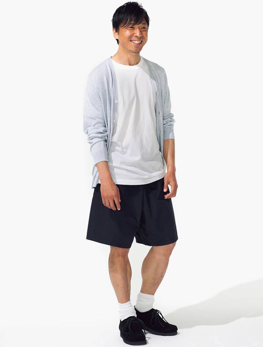 街でもショーツをはきたいから！大人＆きれいめスタイルサンプル - 5枚目の画像