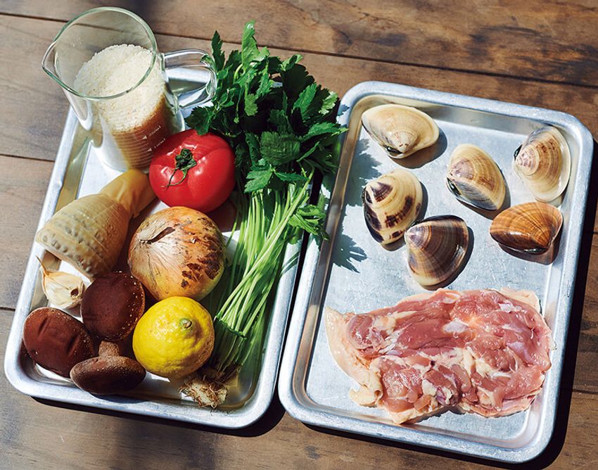 はまぐりの出汁で旨味倍増！ 食欲そそるマーシー流「和風パエリア」 - 3枚目の画像