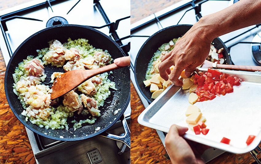 はまぐりの出汁で旨味倍増！ 食欲そそるマーシー流「和風パエリア」 - 7枚目の画像