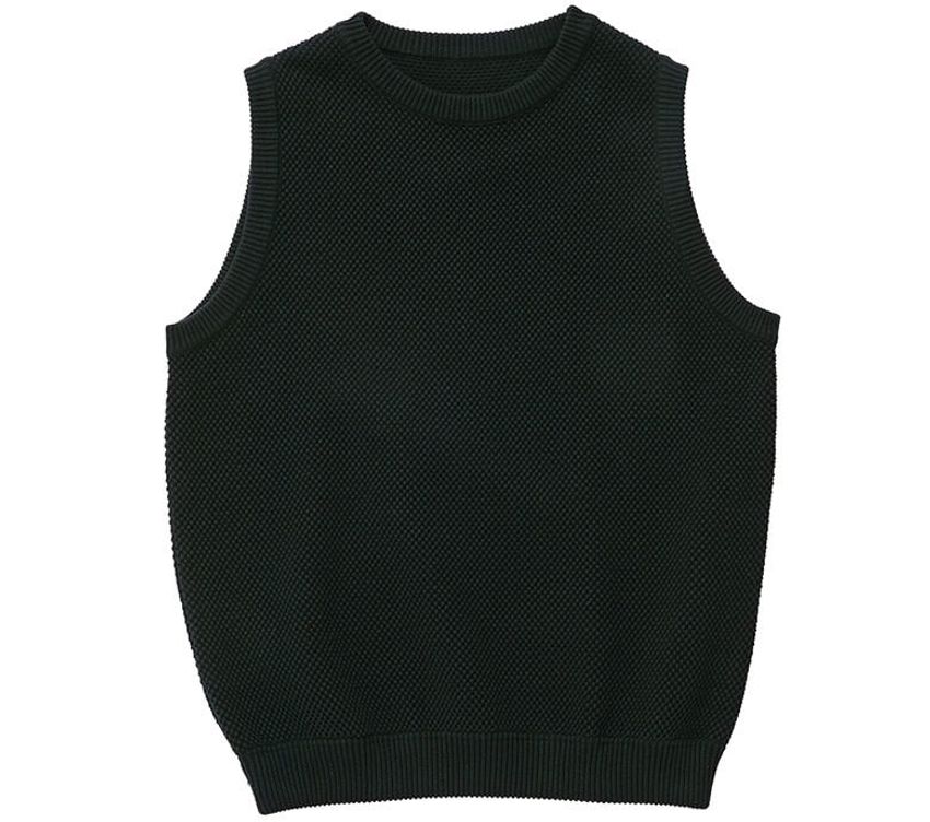 夏のワンパターン脱却！ 白Tに合わせるだけの「ニットベスト」活用術 - 2枚目の画像