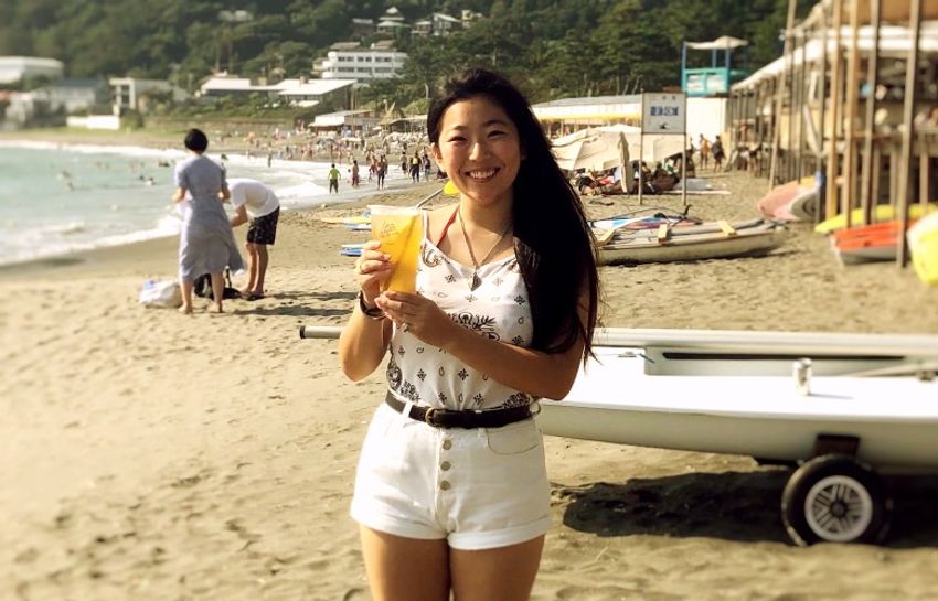 葉山の夏季限定カフェで、留学を控えた看板娘の前途を祈念した - 7枚目の画像