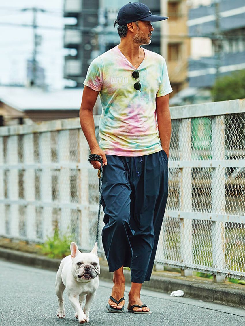 夏に浮かれる大人は、落ち着き感じる甘めのタイダイで気分を示す - 1枚目の画像