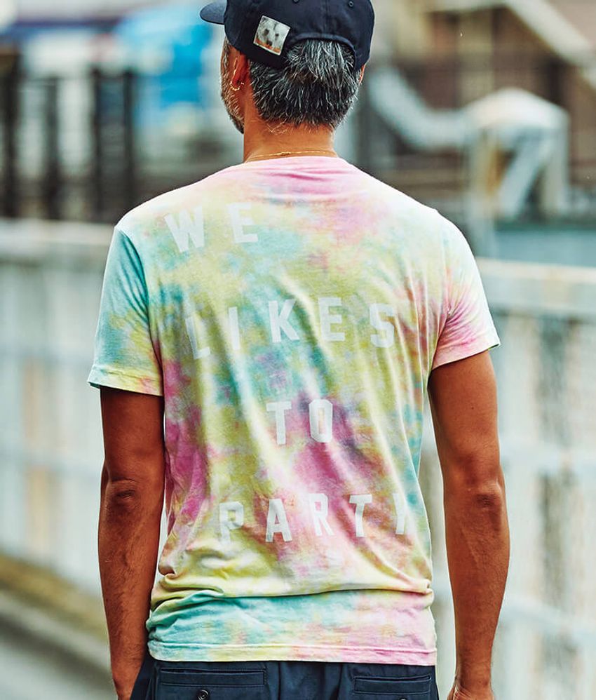 夏に浮かれる大人は、落ち着き感じる甘めのタイダイで気分を示す - 3枚目の画像