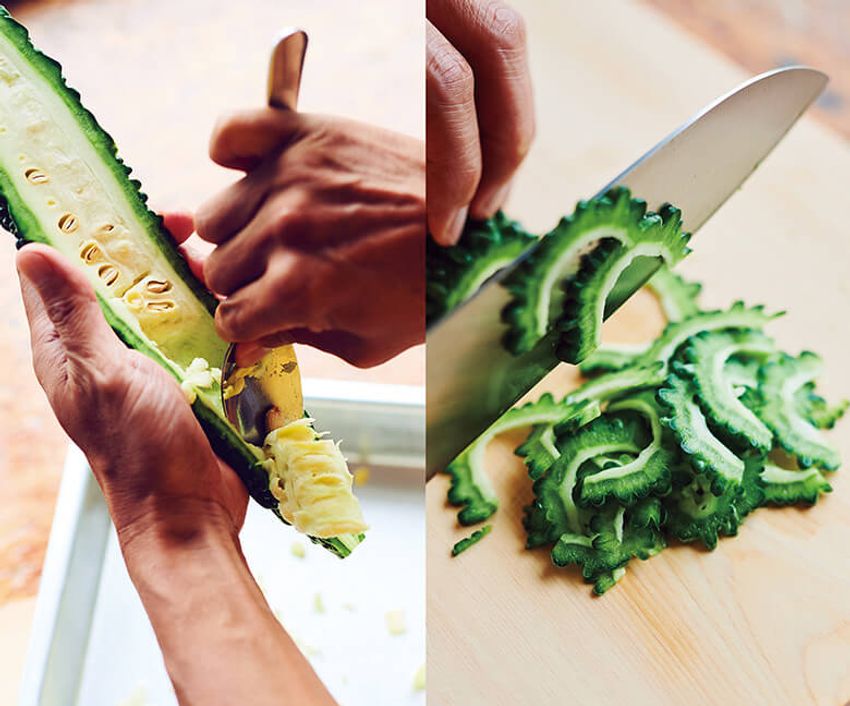 たっぷり “バワンメラ” が決め手の「バリ風ゴーヤチャンプルー」 - 4枚目の画像