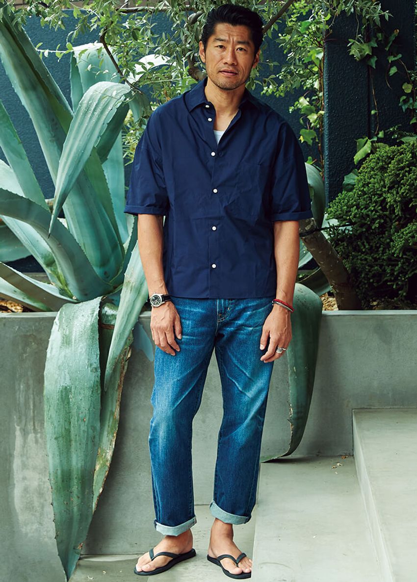 平山祐介さんの「デニムのある生活」をパパラッチ！ - 1枚目の画像