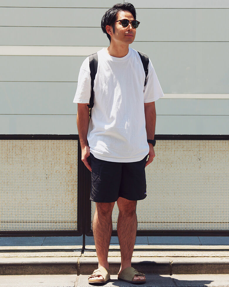 定番ブランドの質の良さを漂わせるなら、このくらいシンプルなのもいい。