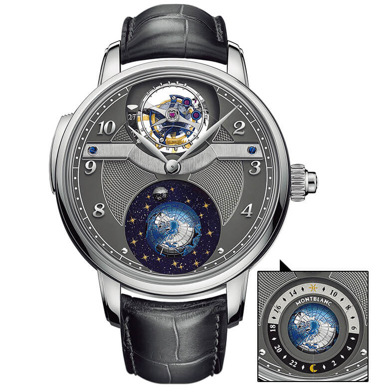 モンブラン／モンブラン スターレガシー メタモルフォシス リミテッドエディション 8 高い技術のシャッター開閉で天体ショーをショーアップ