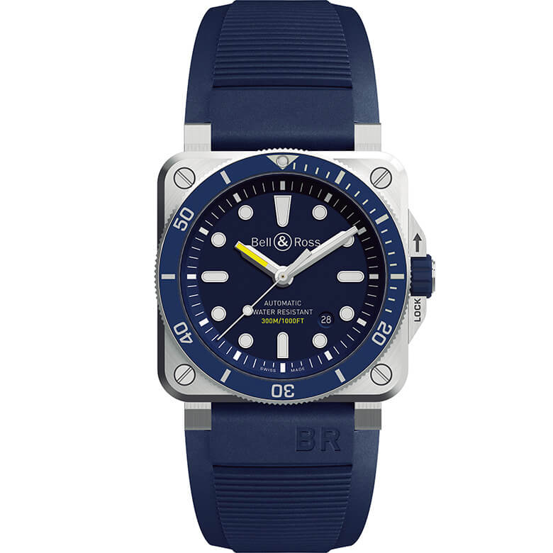 BELL ＆ ROSS ベル＆ロス／BR 03-92 ダイバー ブルー