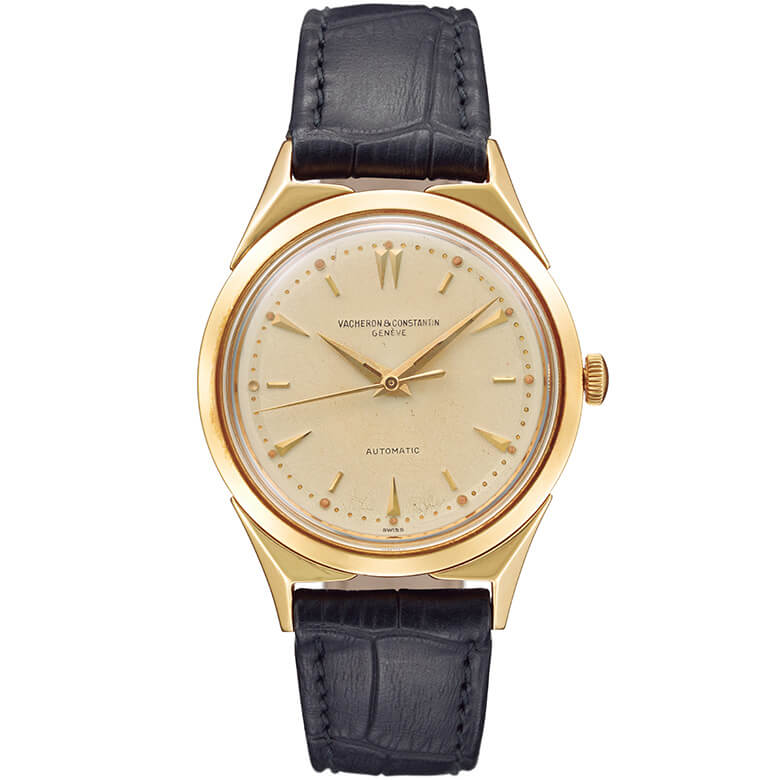 1956年に発表された「リファレンス6073」は、ブランド初の自動巻きムーブメントを搭載し、新たな時代の到来のシンボルになった。／ヴァシュロン・コンスタンタン