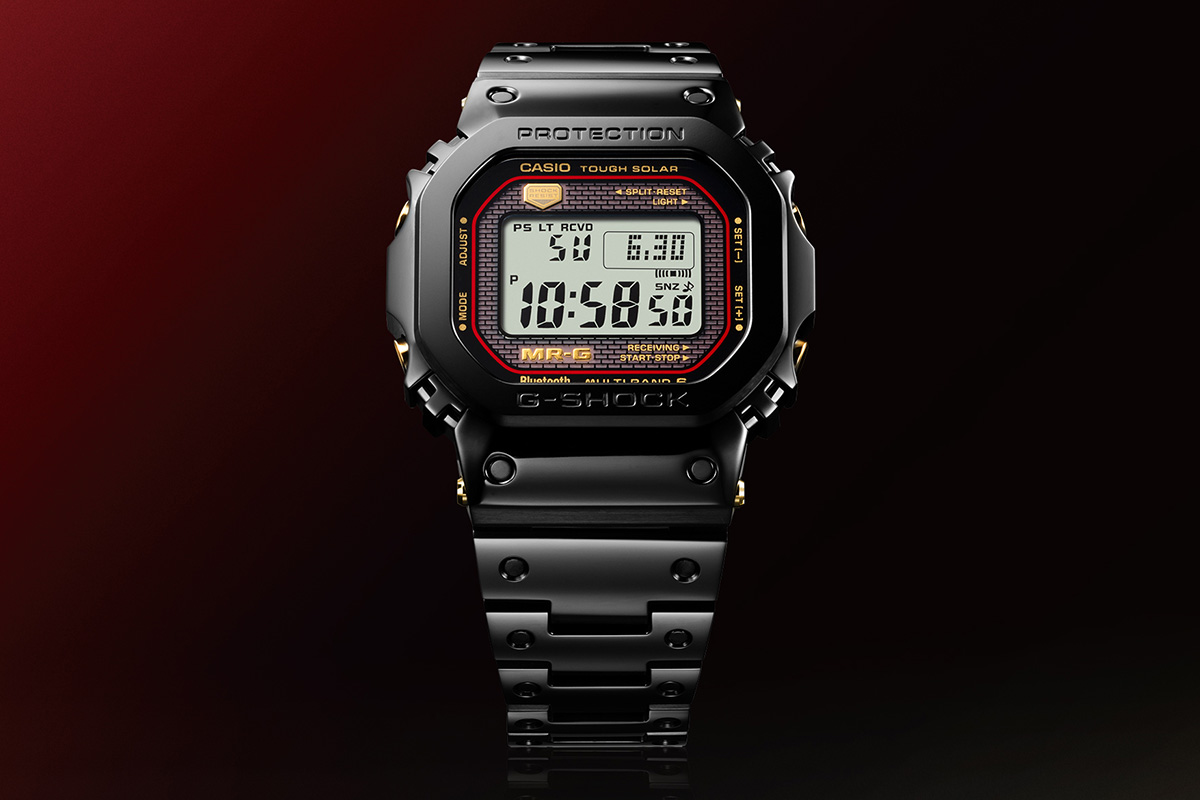 【極美品】カシオMRG-110T初代フルメタルGショック角形チタン CASIO MRG-110T チタン 初代フルメタルMR-Gカシオ - メルカリ