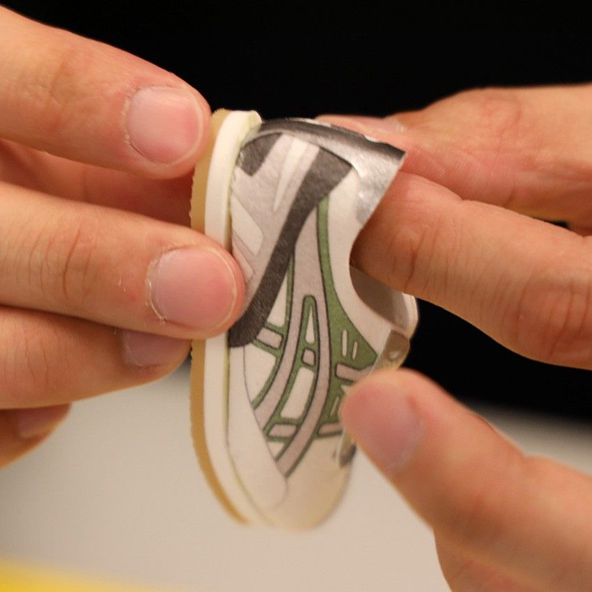 アシックスの初代「ゲルカヤノ」を指先で作ってみた！ 素材も工程もガチでどハマり必至 - 37枚目の画像