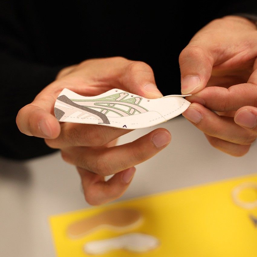 アシックスの初代「ゲルカヤノ」を指先で作ってみた！ 素材も工程もガチでどハマり必至 - 13枚目の画像