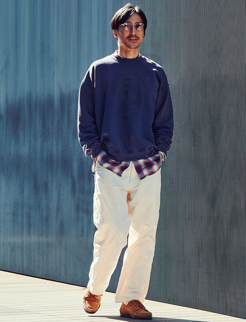 ビームス児玉さんのスウェット着こなし三カ条。その実例5スタイル - 5枚目の画像