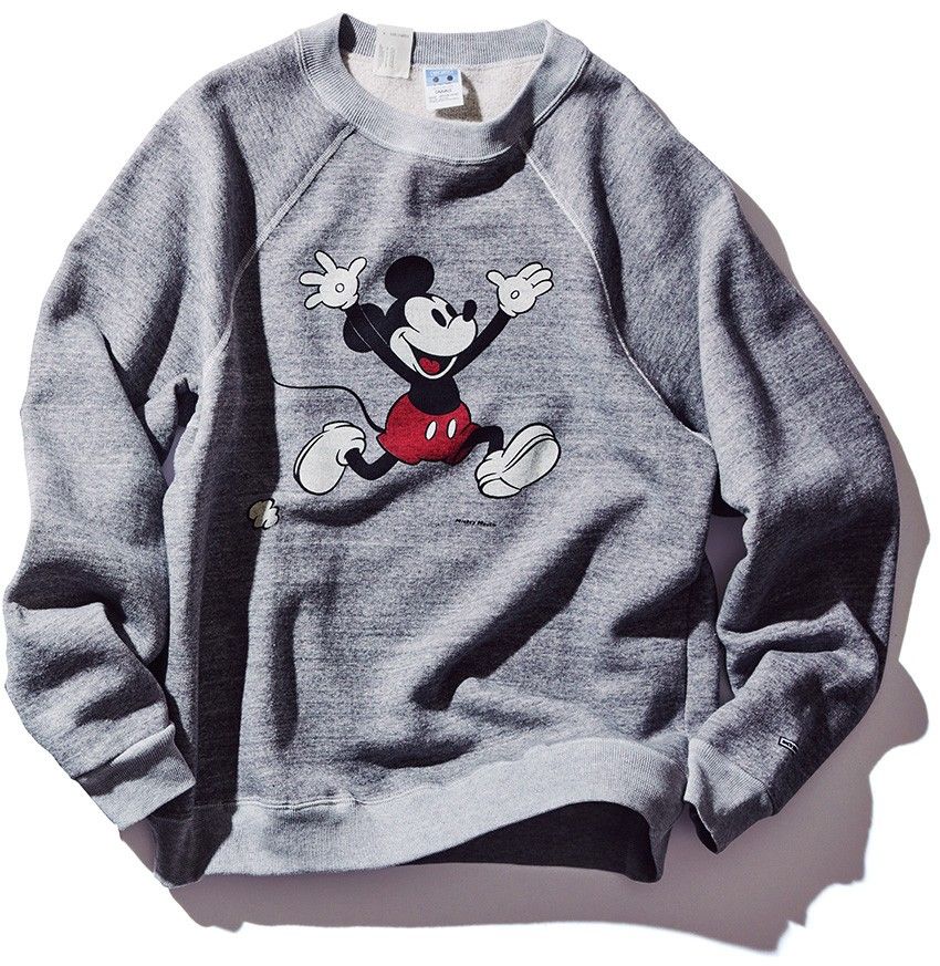 ポパイかミッキーか。大人に響くキャラスウェットの2大スター、ここに集結！ - 3枚目の画像