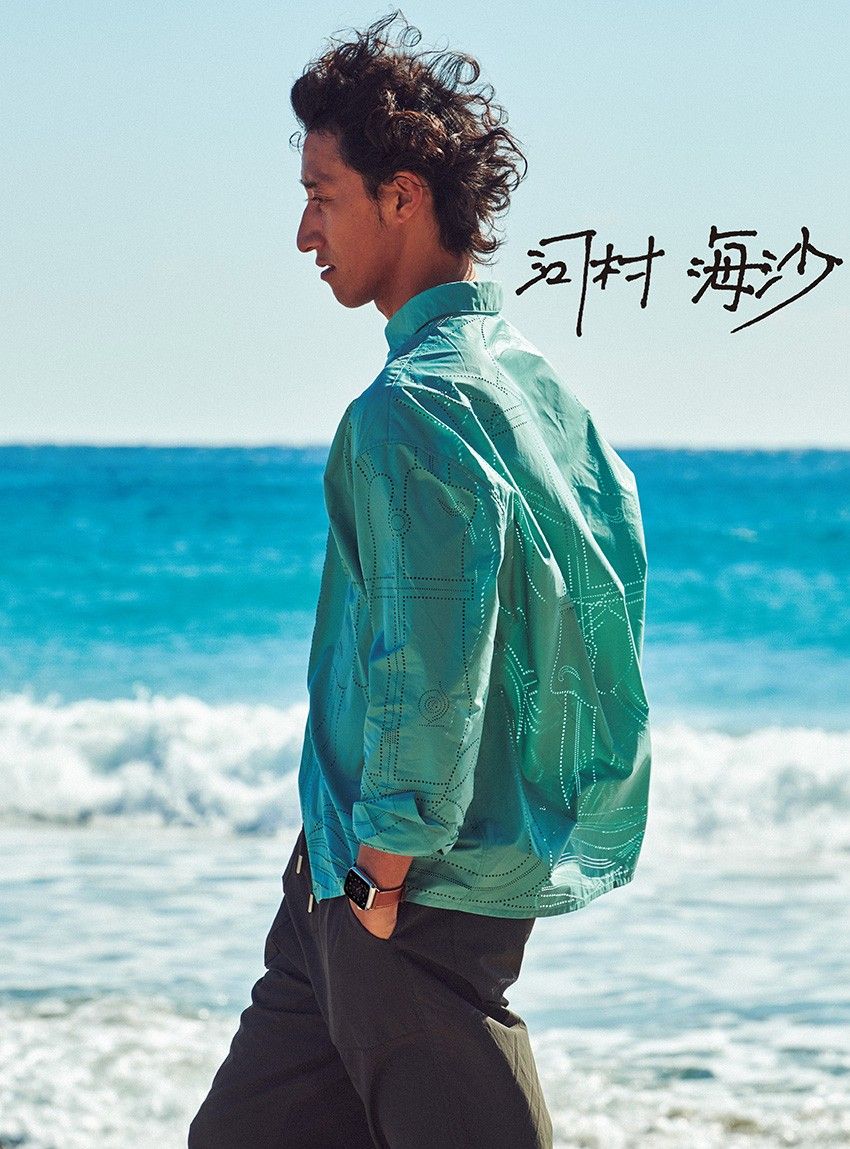 海と「エルメス」。プロサーファー河村海沙がアフターサーフに着こなすメゾンの新作 - 2枚目の画像