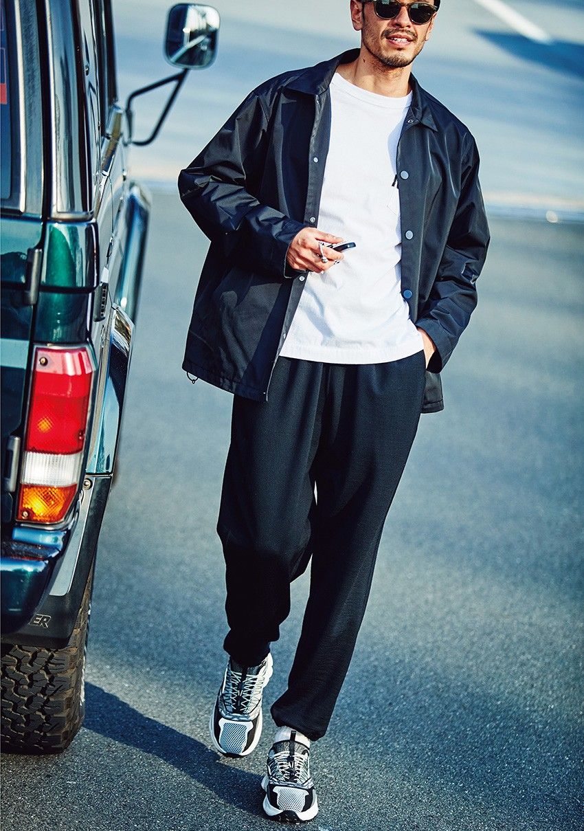 スウェットパンツをもっと楽に、街っぽく。ならば“スウェット見えパンツ”が役に立つ - 1枚目の画像