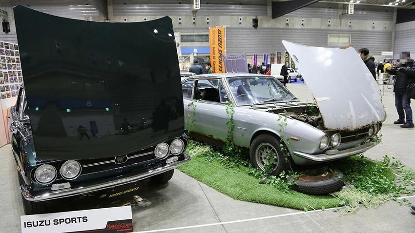 まだ買える手頃感で再注目。117クーペにベレット、いすゞ旧車が人気