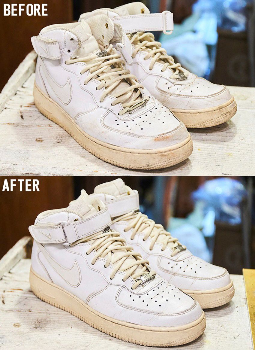 「エア フォース 1」の白さが蘇る！ プロに聞いた、白スニーカーの簡単ケア術 - 15枚目の画像