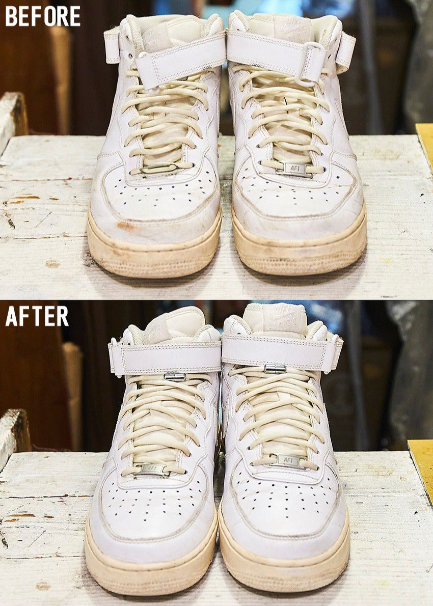 「エア フォース 1」の白さが蘇る！ プロに聞いた、白スニーカーの簡単ケア術 - 16枚目の画像