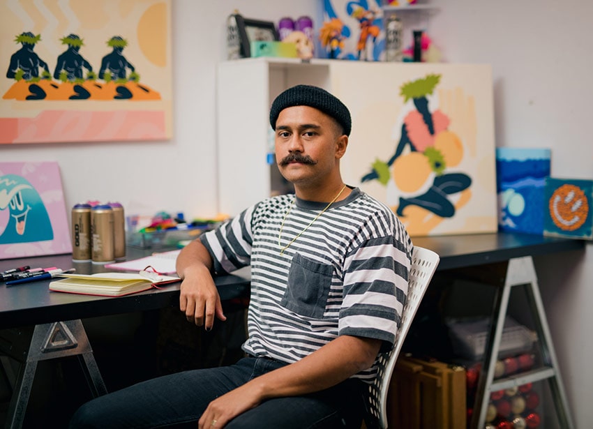 注目のアーティスト、ジャック・ソレン。サーファー、ローカルとしての