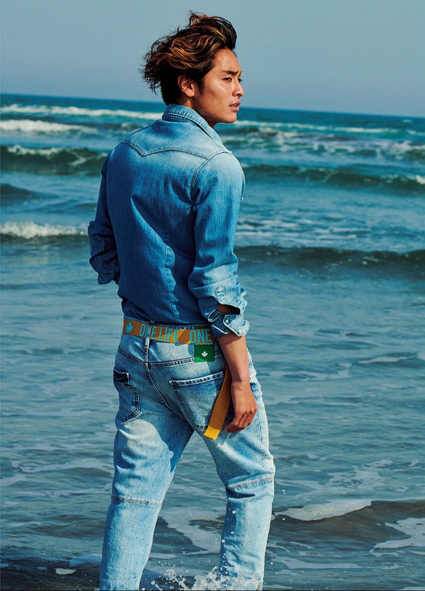 サーファー平原颯馬は「ディースクエアード」の環境に配慮した服を着て、何を感じたのか - 1枚目の画像