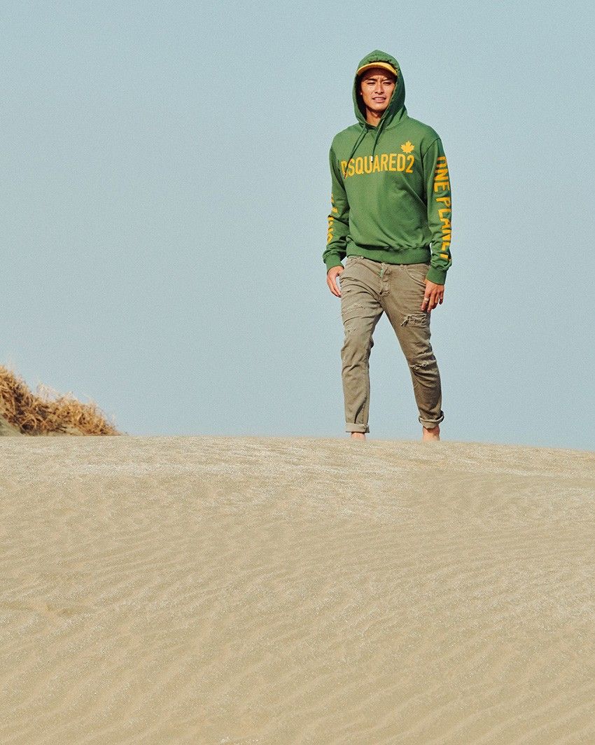 サーファー平原颯馬は「ディースクエアード」の環境に配慮した服を着て、何を感じたのか - 5枚目の画像