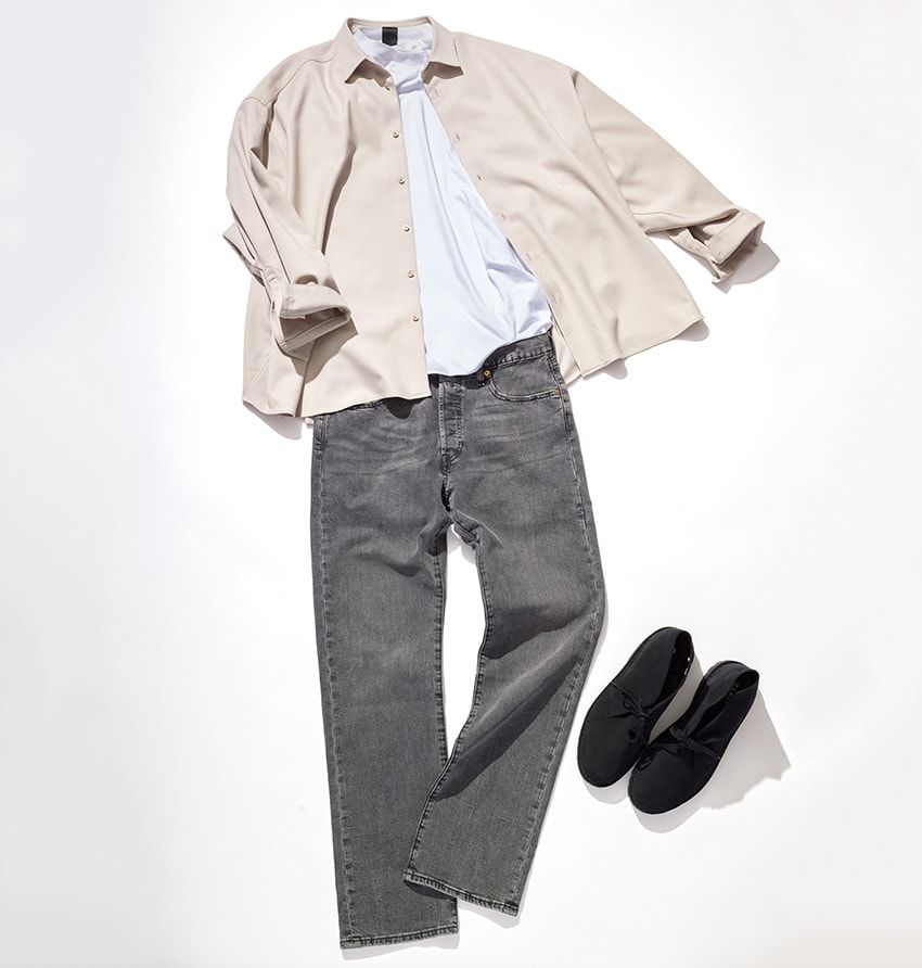 30〜40代の体型問題を解決！ 「オーバーサイズ」を大人っぽく着こなす2つのポイント - 9枚目の画像