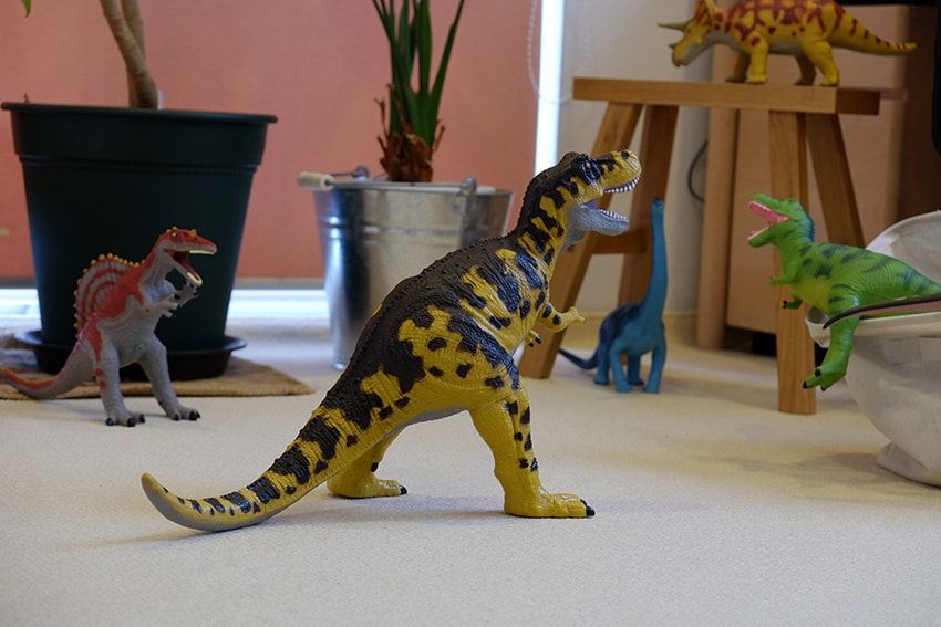 ミシガンカラーの恐竜⁉︎ スニーカー好きな親は“注意”のフィギュア・カスタムサービス - 13枚目の画像