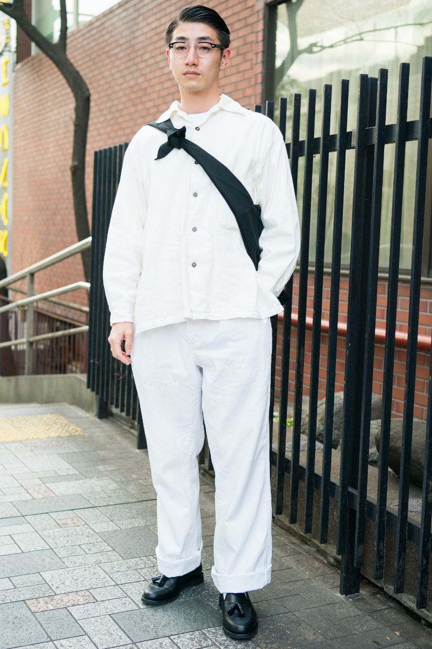 夏のカラーコーデをスナップで学ぶ。注目は“白”のワントーン、それで失敗しないたった1つのコツ - 6枚目の画像