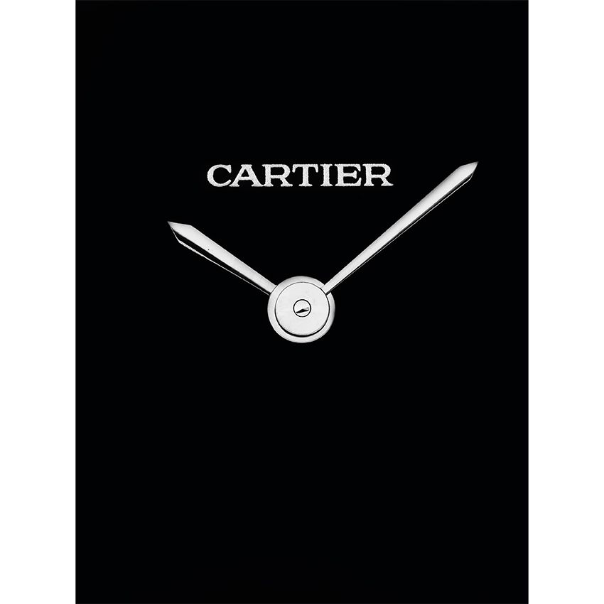 引き算をすることで力強さが増したダイヤルデザイン。 Paul & Henriette © Cartier