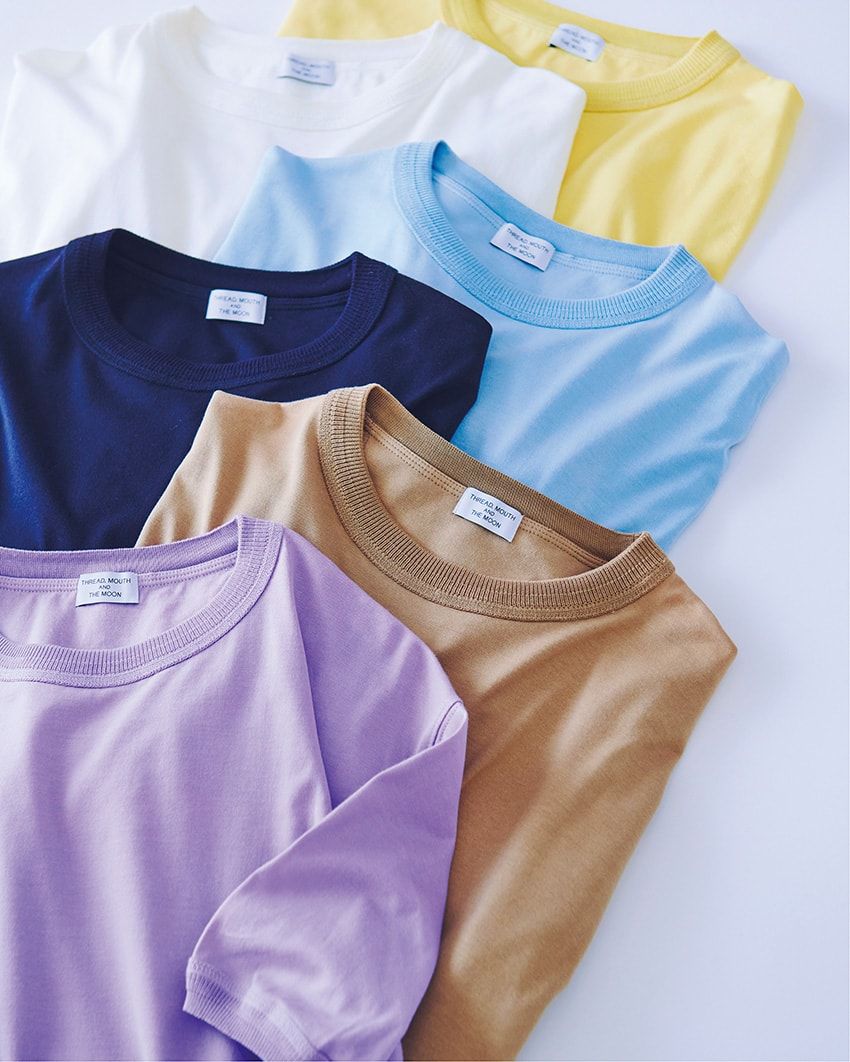 好きな色が見つかる上質Tシャツ、4ブランド！ 一張羅になる理由を紹介 - 4枚目の画像