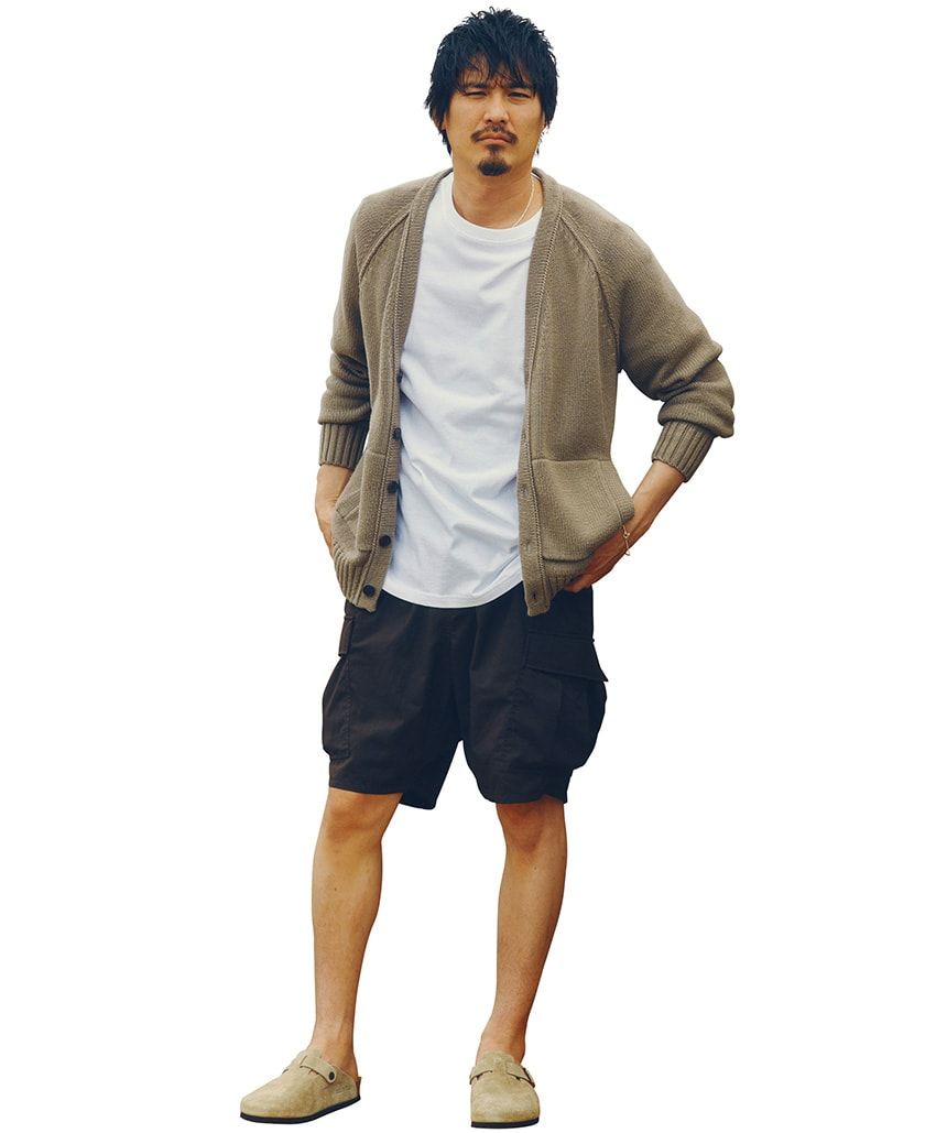 大人見えする「Tシャツ×短パン」コーデ術。ちょっとしたアクセントを利かせた7選 - 4枚目の画像