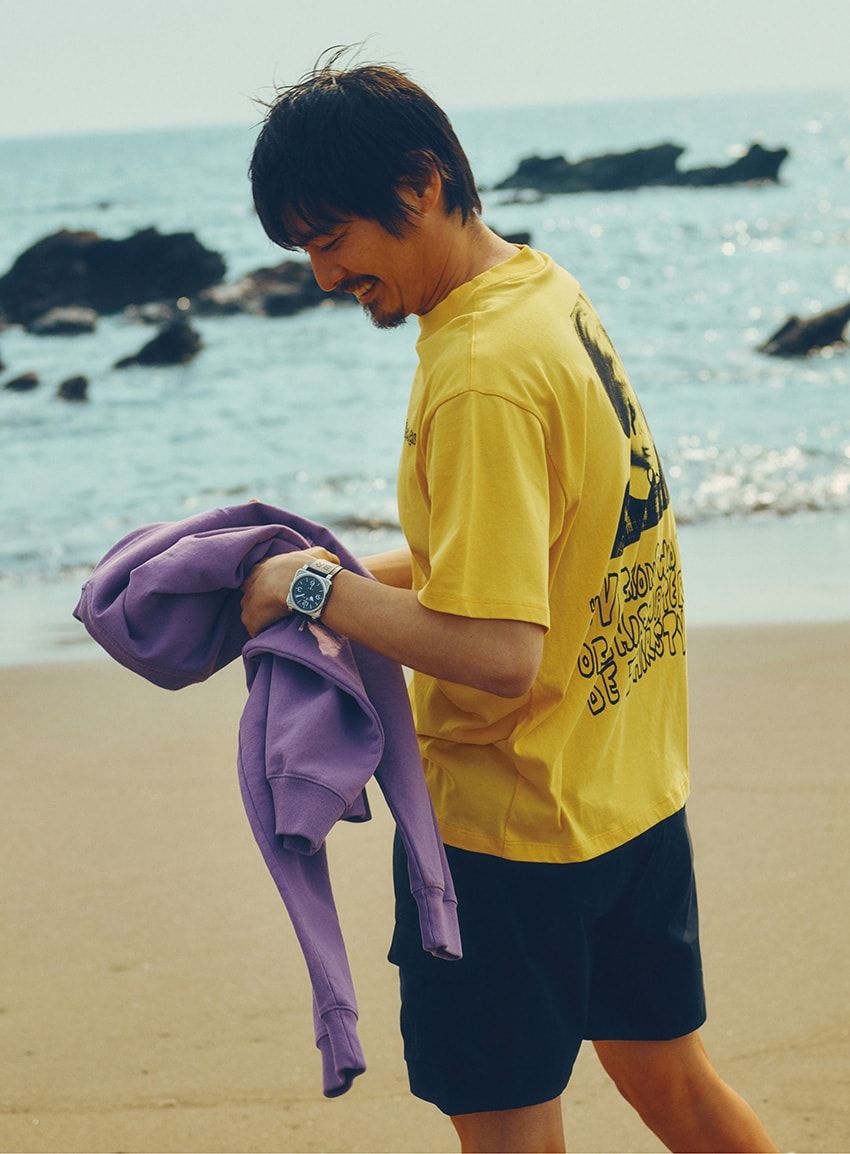 大人見えする「Tシャツ×短パン」コーデ術。ちょっとしたアクセントを利かせた7選 - 1枚目の画像