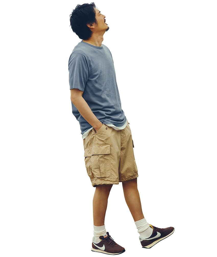 大人見えする「Tシャツ×短パン」コーデ術。ちょっとしたアクセントを利かせた7選 - 6枚目の画像