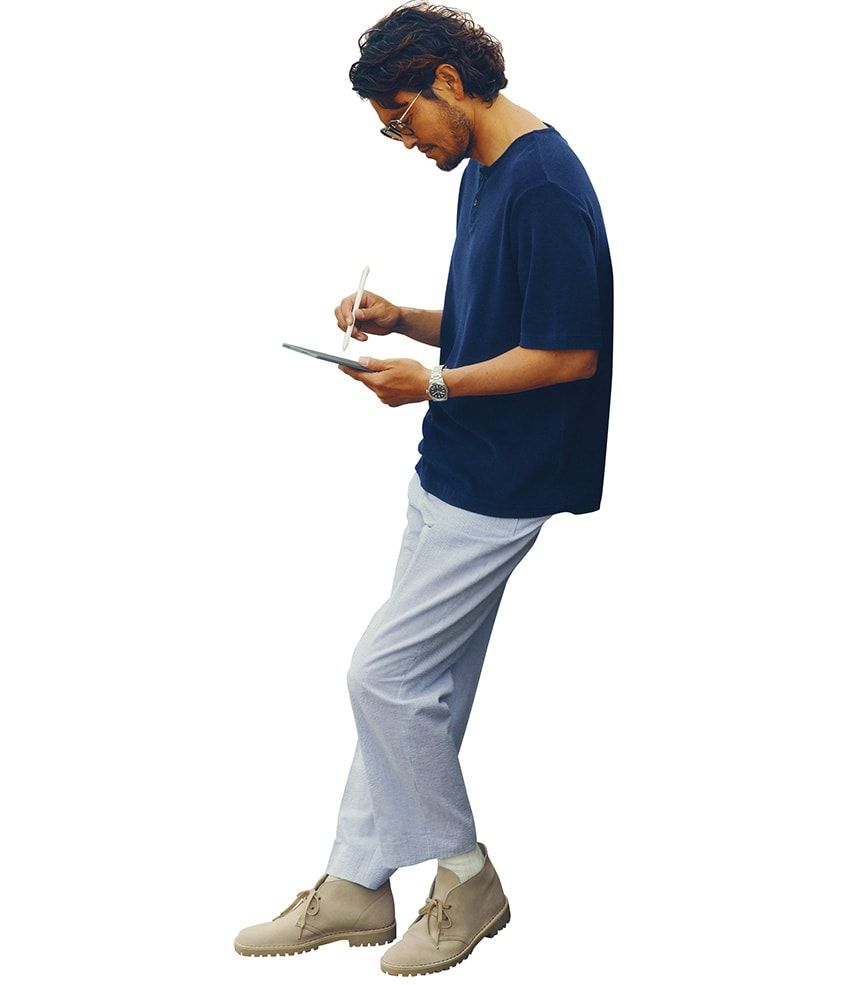 仕事でTシャツを着たいとき、どうする？ 答えとなるコーデの条件＆スタイル実例 - 3枚目の画像