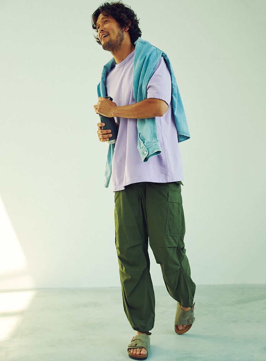 定番パンツを“ゆったり”させる。それだけで夏コーデは快適＆お洒落になる！ - 3枚目の画像